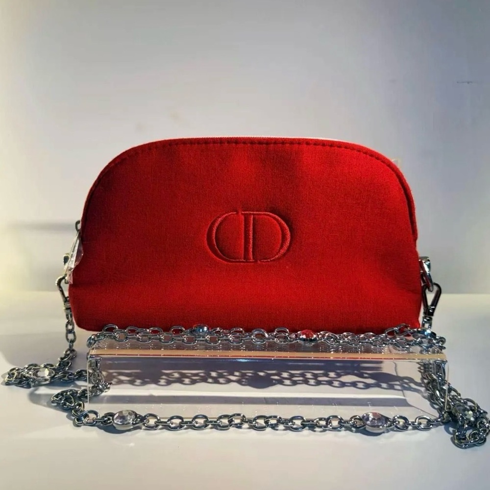 Dior Red pouch